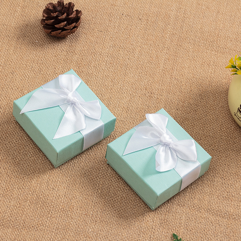 Šperky špičkové prstencové krabičky Bowknot Box malýnárameknanáušnici krabice